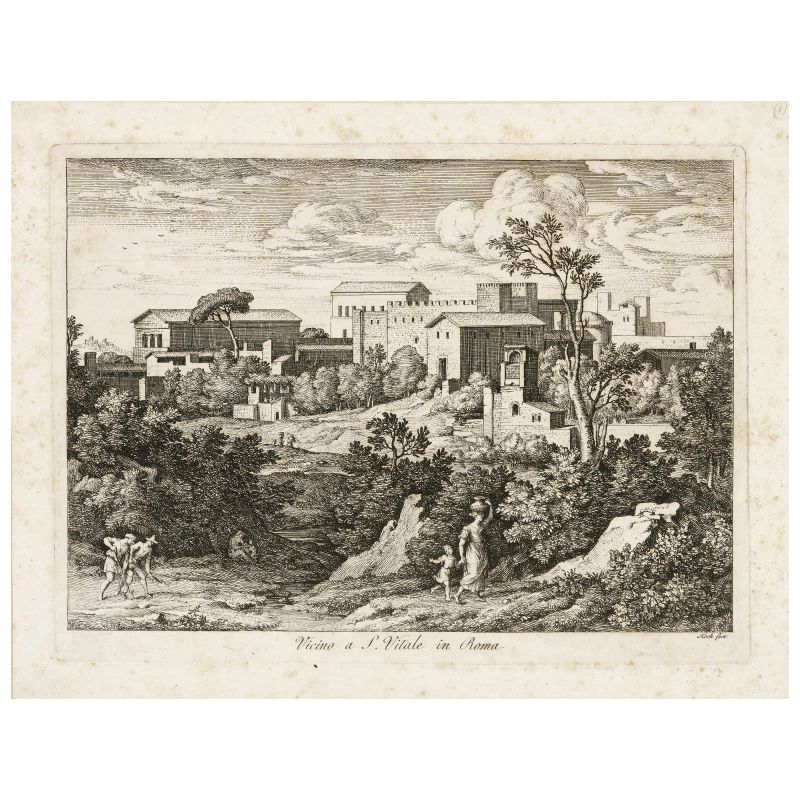 Rare collection of landscapes by the esteemed German painter and engraver  - Auction BOOKS, MANUSCRIPTS AND AUTOGRAPHS - Pandolfini Casa d'Aste