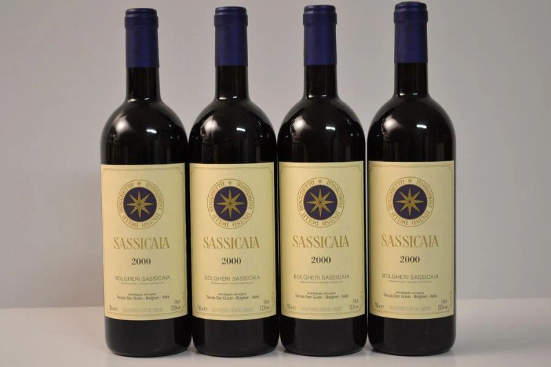 Sassicaia Tenuta San Guido 2000                                             - Auction finest and rarest wines - Pandolfini Casa d'Aste
