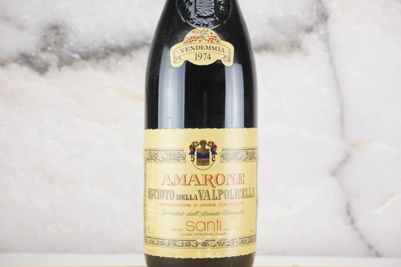 Amarone Recioto della Valpolicella Santi 1974  - Asta Smart Wine 2.0 | Asta Online - Pandolfini Casa d'Aste