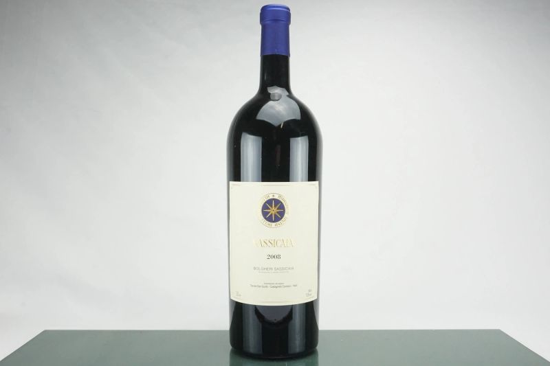 Sassicaia Tenuta San Guido 2008  - Auction L'Essenziale - Fine and Rare Wine - Pandolfini Casa d'Aste