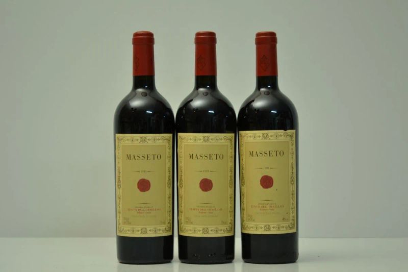 Masseto 1993  - Auction FINE WINES FROM IMPORTANT ITALIAN CELLARS - Pandolfini Casa d'Aste