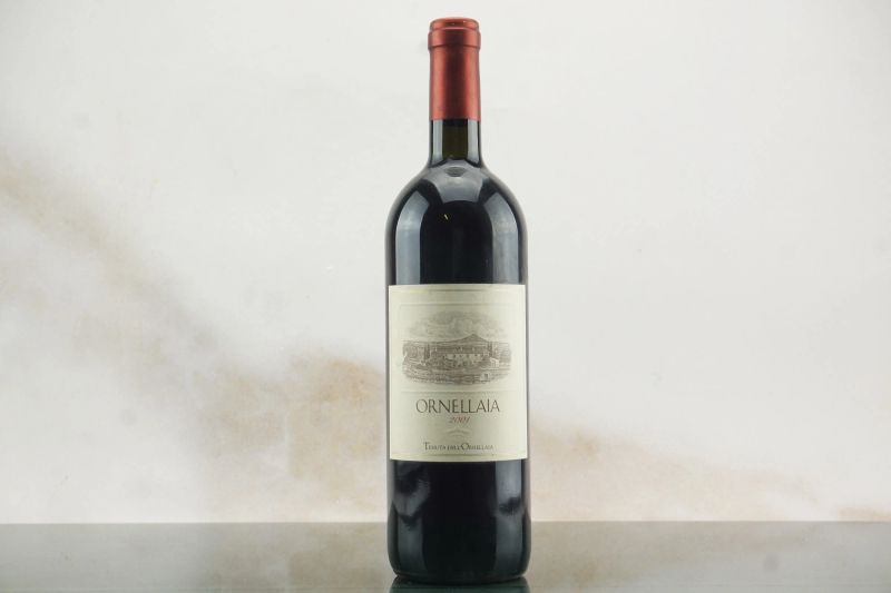 Ornellaia 2001  - Asta Smart Wine 2.0 | Christmas Edition - Pandolfini Casa d'Aste