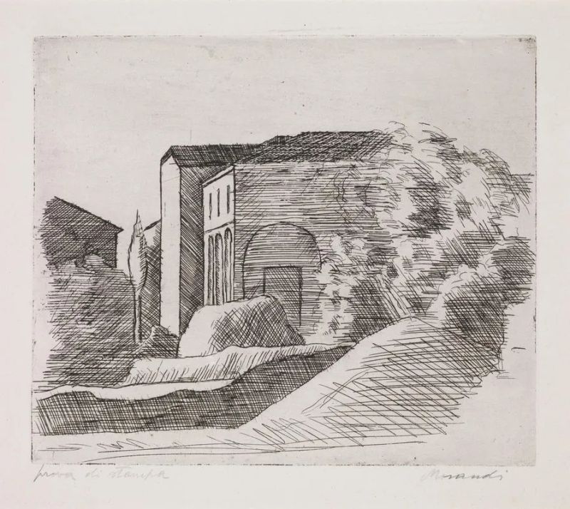 Morandi, Giorgio  - Auction Old and Modern Master Prints and Drawings-Books - Pandolfini Casa d'Aste