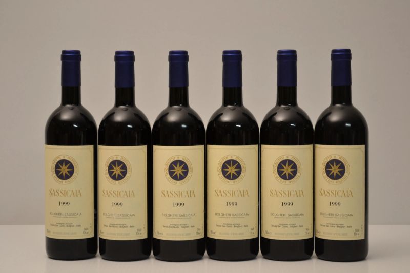 Sassicaia Tenuta San Guido 1999  - Asta Una Straordinaria Selezione di Vini Pregiati da Cantine Italiane - Pandolfini Casa d'Aste