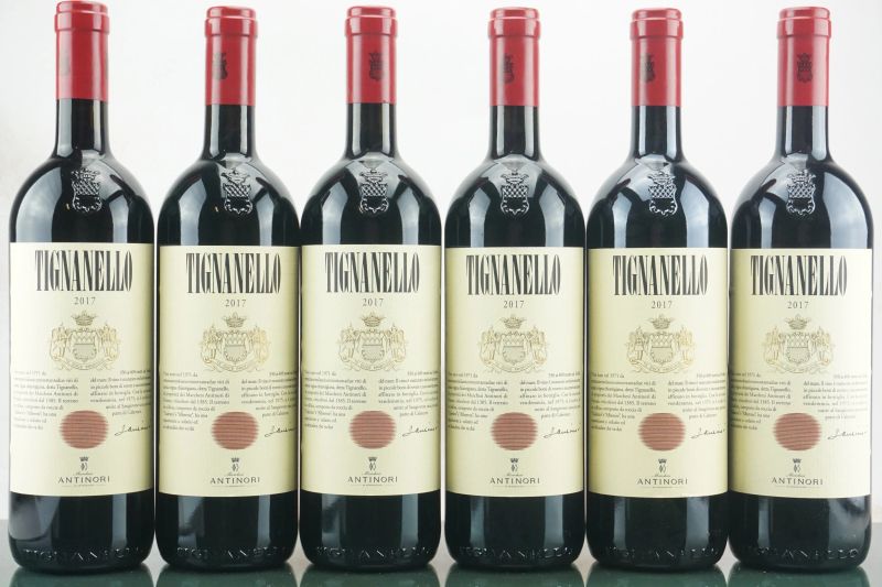 Tignanello Antinori 2017  - Auction LA RAFFINATEZZA DELLA COMPLESSITA' - Fine and Rare Wine - Pandolfini Casa d'Aste
