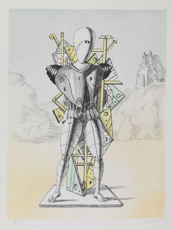 Giorgio De Chirico : GIORGIO DE CHIRICO  - Asta Arte Moderna e Contemporanea - Pandolfini Casa d'Aste
