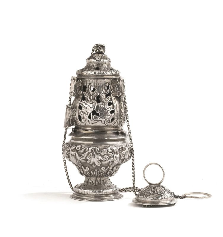 TURIBOLO, GENOVA, SECOLO XVIII  - Auction TIME AUCTION| SILVER - Pandolfini Casa d'Aste