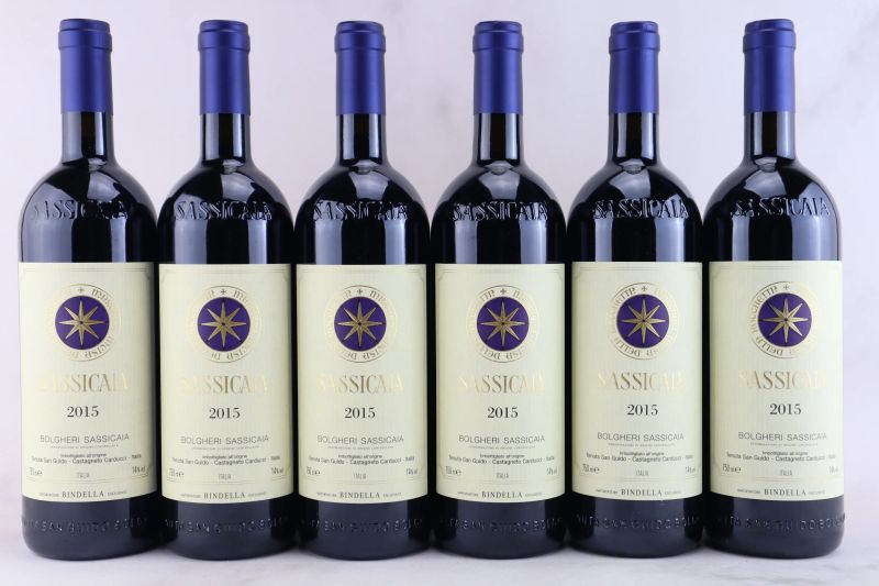 



Sassicaia Tenuta San Guido 2015  - Asta MATERIA - Vini Pregiati e da Collezione - Pandolfini Casa d'Aste