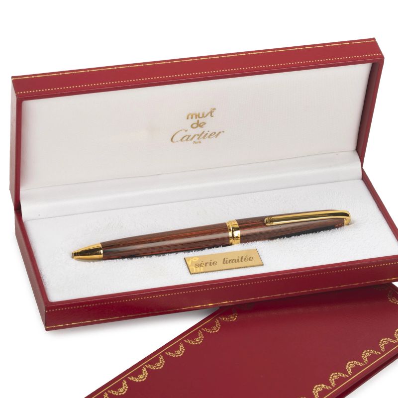 Cartier : CARTIER LOUIS CARTIER LIMITED EDITION BALLPOINT PEN N. 0405/1847,1997  - Auction ARCADE |  WATCHES AND COLLECTIBLE PENS - Pandolfini Casa d'Aste