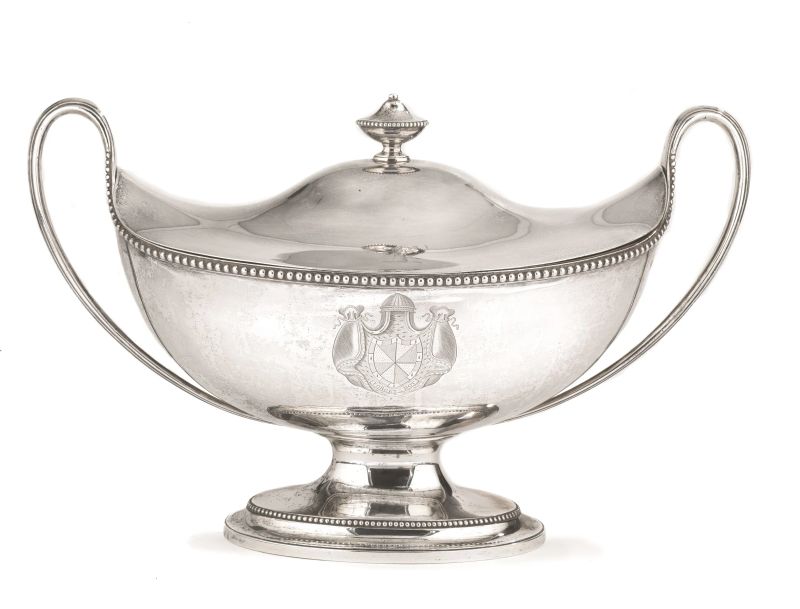      ZUPPIERA, LONDRA, 1784, ARGENTIERI DANIEL SMITH & ROBERT SHARP   - Auction Online Auction | SILVER - Pandolfini Casa d'Aste