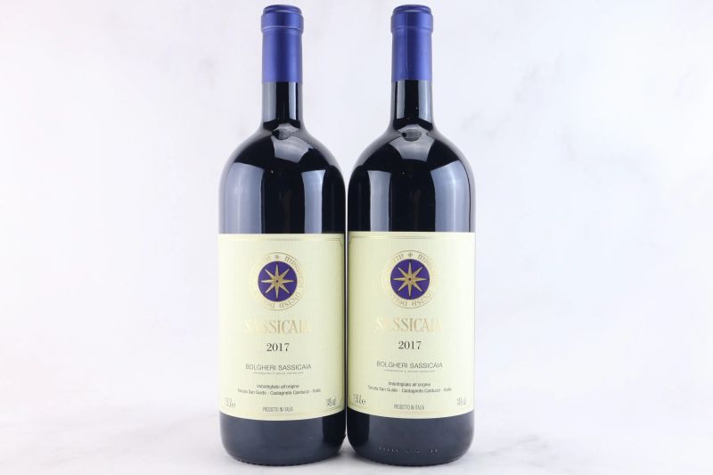 



Sassicaia Tenuta San Guido 2017  - Asta La Joie du Vin - Vini Pregiati e da Collezione - Pandolfini Casa d'Aste