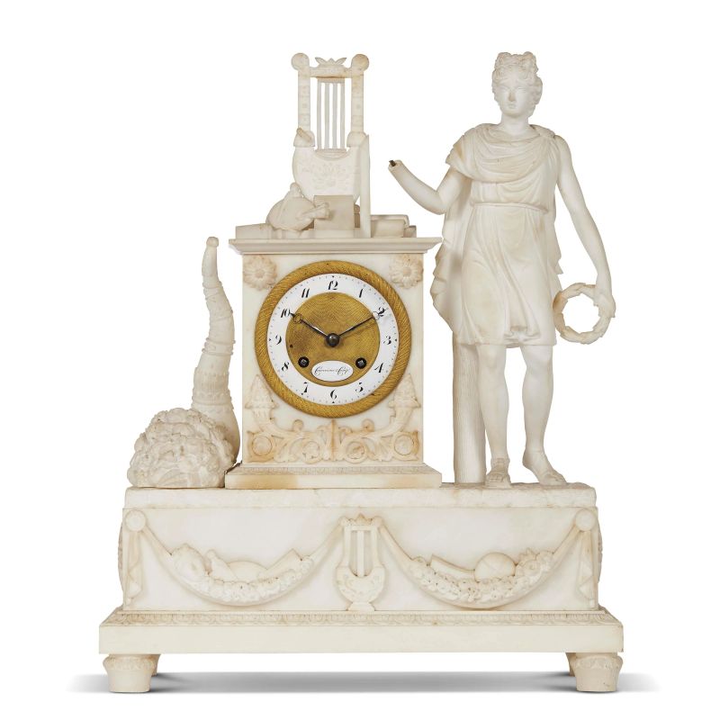 A FRENCH TABLE CLOCK, EARLY 19TH CENTURY  - Auction INTERNATIONAL FINE ART - Pandolfini Casa d'Aste