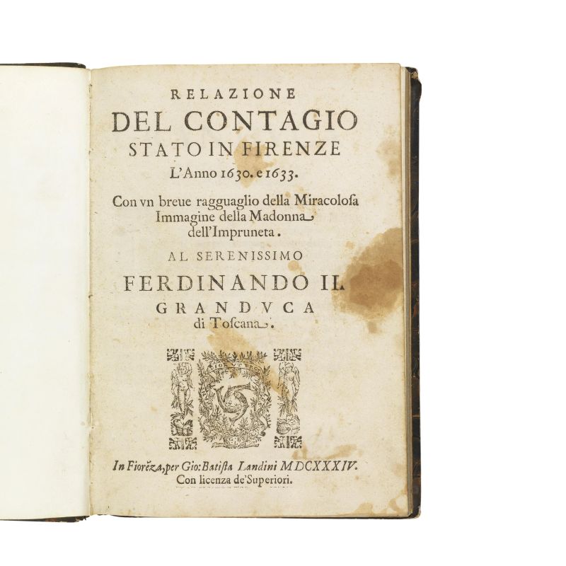 Lotto di 2 opere d&rsquo;interesse toscano.  - Auction BOOKS, MANUSCRIPTS AND AUTOGRAPHS - Pandolfini Casa d'Aste