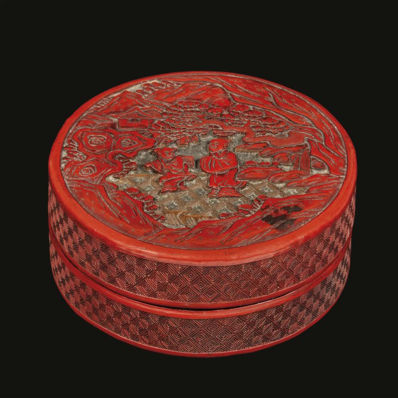 A BOX, CHINA, QING DYNASTY, 19TH CENTURY  - Auction TIMED AUCTION | Asian Art | &#19996;&#26041;&#33402;&#26415; - Pandolfini Casa d'Aste