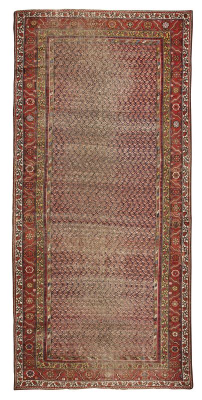      TAPPETO MALAYER, PERSIA, 1870   - Auction Online Auction | Furniture and Works of Art from Veneta proprietY - PART TWO - Pandolfini Casa d'Aste