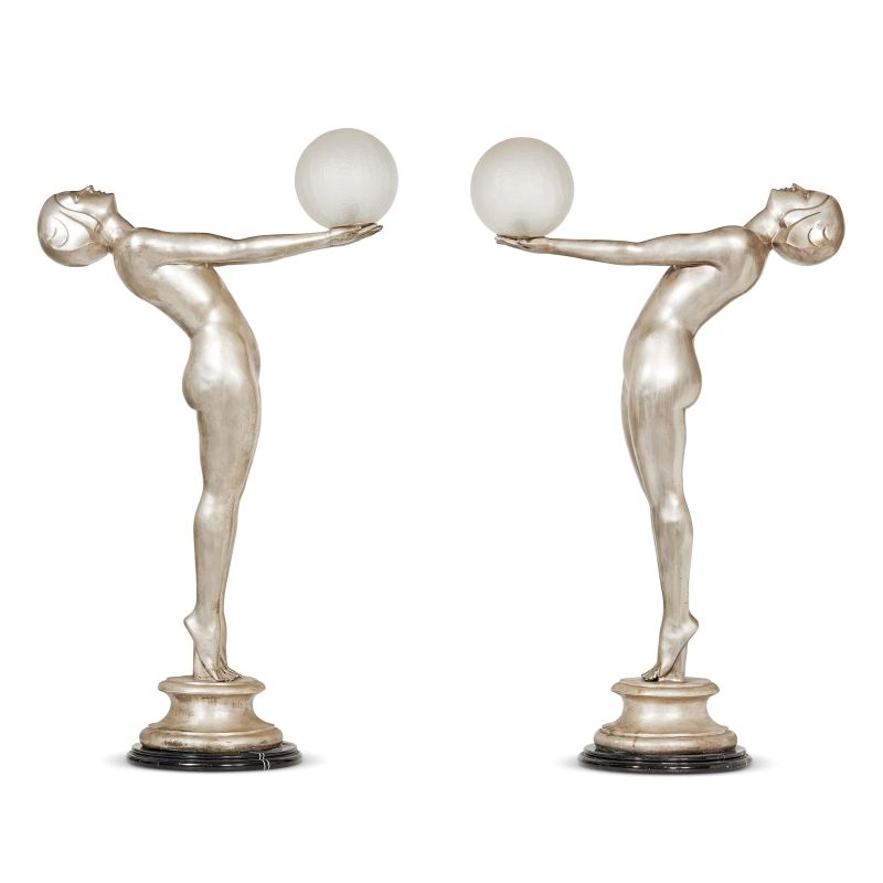 Max Le Verrier : 



A PAIR OF ART DECO LAMPS, 20TH CENTURY  - Auction INTERNATIONAL FINE ART - Pandolfini Casa d'Aste