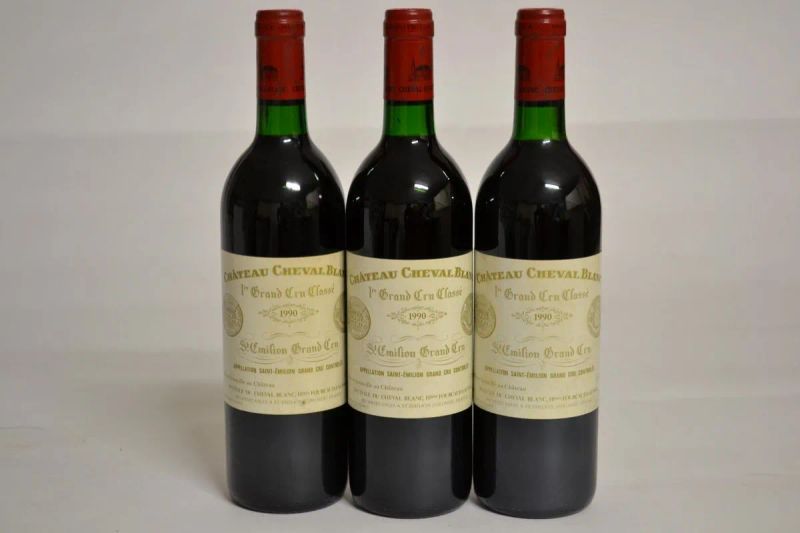 Chateau Cheval Blanc 1990  - Asta Vini pregiati e da collezione - Pandolfini Casa d'Aste