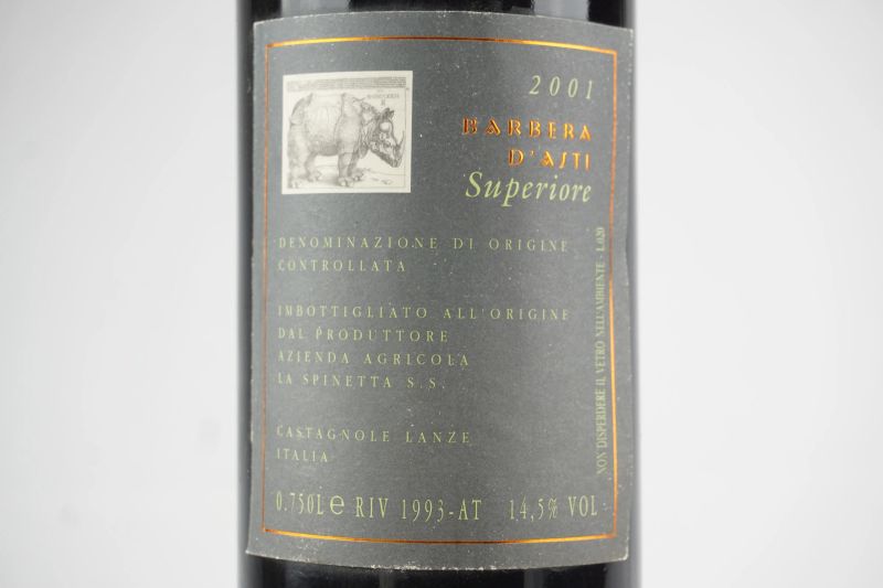     Barbera d&rsquo;Asti Superiore La Spinetta 2001   - Auction ONLINE AUCTION | Smart Wine & Spirits - Pandolfini Casa d'Aste