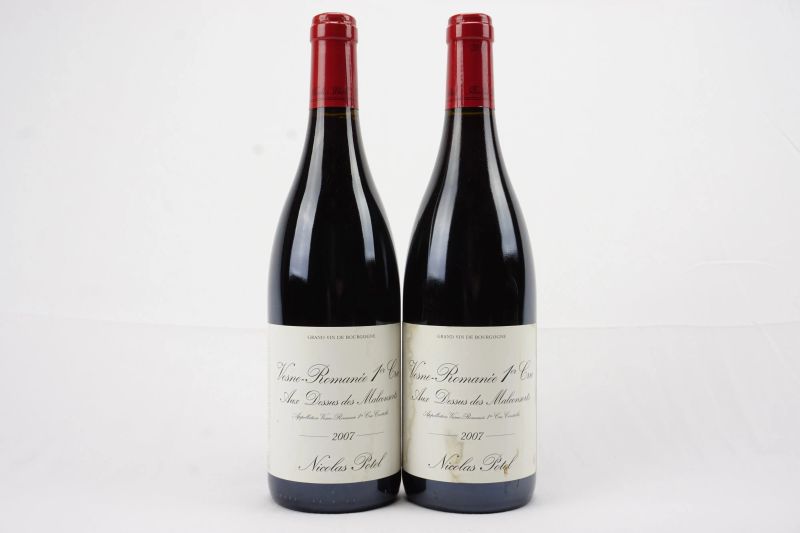      Vosne-Roman&eacute;e Aux Dessus des Malconsorts Maison Nicolas Potel 2007   - Auction ONLINE AUCTION | Smart Wine & Spirits - Pandolfini Casa d'Aste