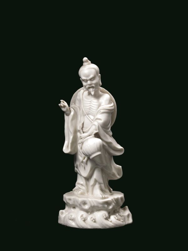 FIGURA MASCHILE, CINA, SEC. XIX-XX  - Auction Asian Art - Pandolfini Casa d'Aste