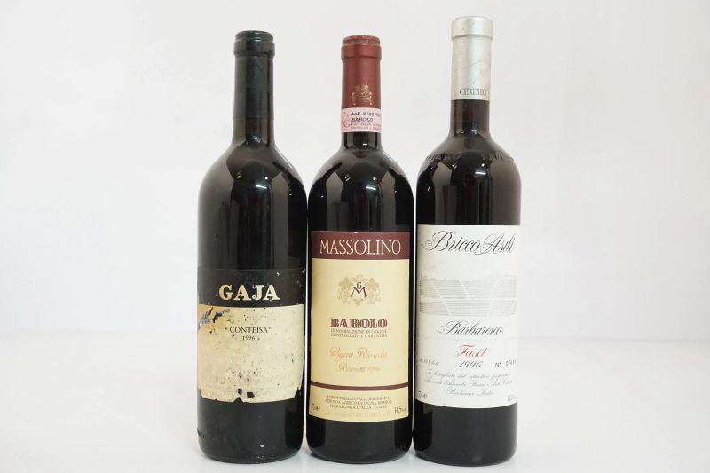      Selezione Piemonte 1996   - Asta Vini Pregiati e Distillati da Collezione - Pandolfini Casa d'Aste