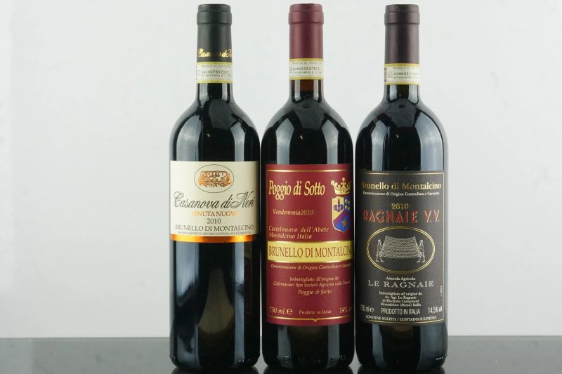 Selezione Brunello di Montalcino 2010  - Auction AS TIME GOES BY | Fine and Rare Wine - Pandolfini Casa d'Aste