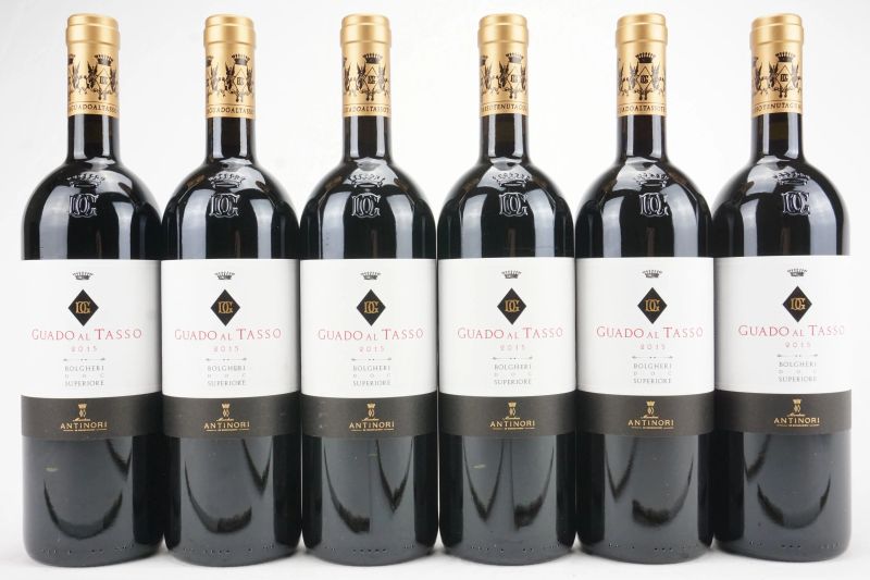      Guado al Tasso Antinori 2015   - Auction Il Fascino e l'Eleganza - A journey through the best Italian and French Wines - Pandolfini Casa d'Aste