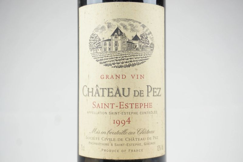      Ch&acirc;teau de Pez 1994   - Auction ONLINE AUCTION | Smart Wine & Spirits - Pandolfini Casa d'Aste