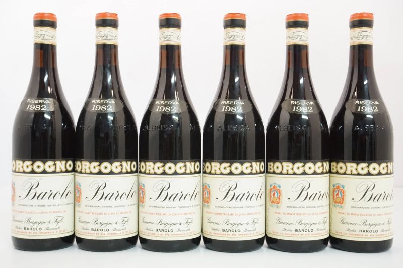      Barolo Riserva Borgogno 1982   - Asta ASTA A TEMPO | Smart Wine & Spirits - Pandolfini Casa d'Aste