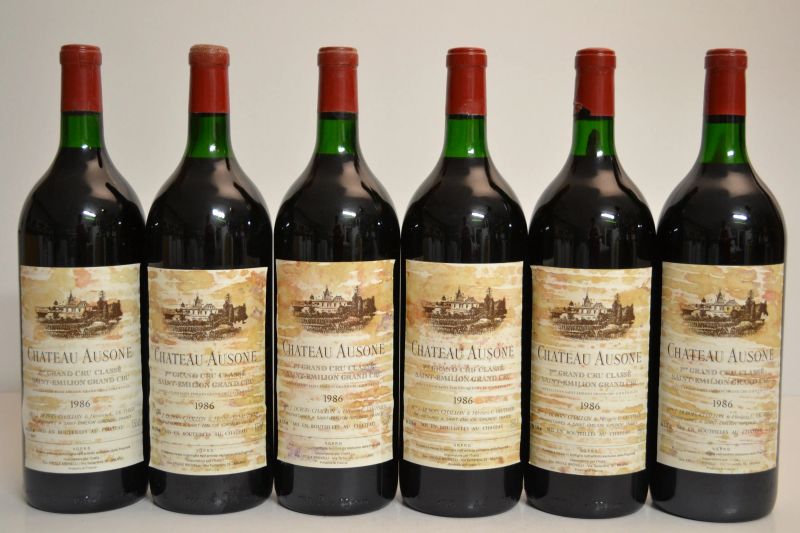 Ch&acirc;teau Ausone 1986  - Auction A Prestigious Selection of Wines and Spirits from Private Collections - Pandolfini Casa d'Aste
