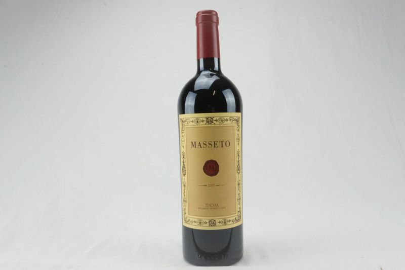      Masseto 2007   - Asta L'Arte del Collezionare - Vini italiani e francesi da cantine selezionate - Pandolfini Casa d'Aste