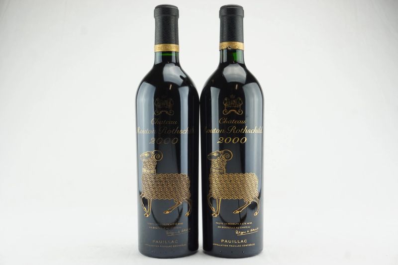 Ch&acirc;teau Mouton Rothschild 2000  - Auction THE SIGNIFICANCE OF PASSION - Fine and Rare Wine - Pandolfini Casa d'Aste