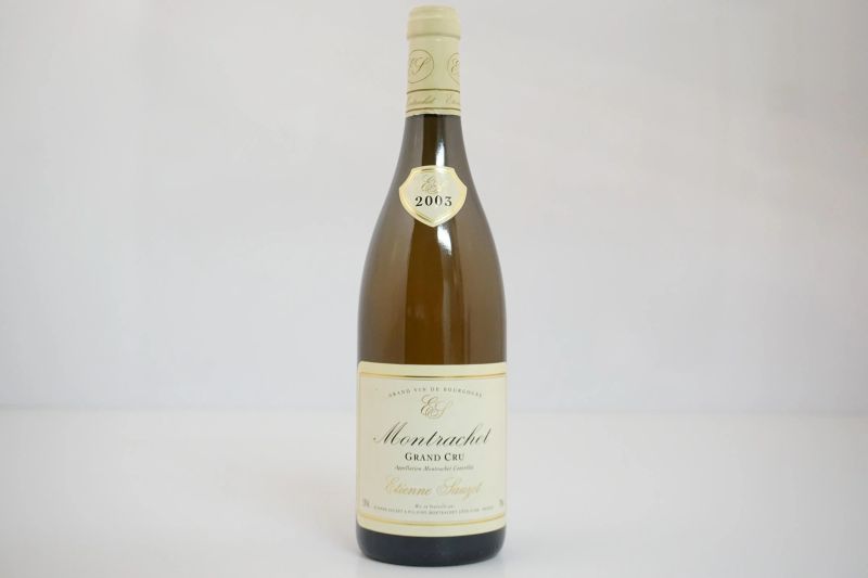     Montrachet Domaine Etienne Sauzet 2003   - Asta Vini Pregiati e Distillati da Collezione - Pandolfini Casa d'Aste