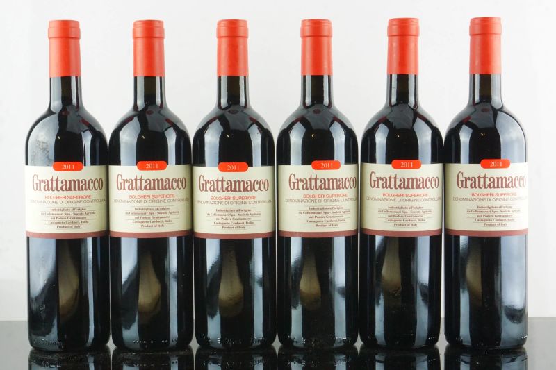 Grattamacco Podere Grattamacco 2011  - Auction AS TIME GOES BY | Fine and Rare Wine - Pandolfini Casa d'Aste