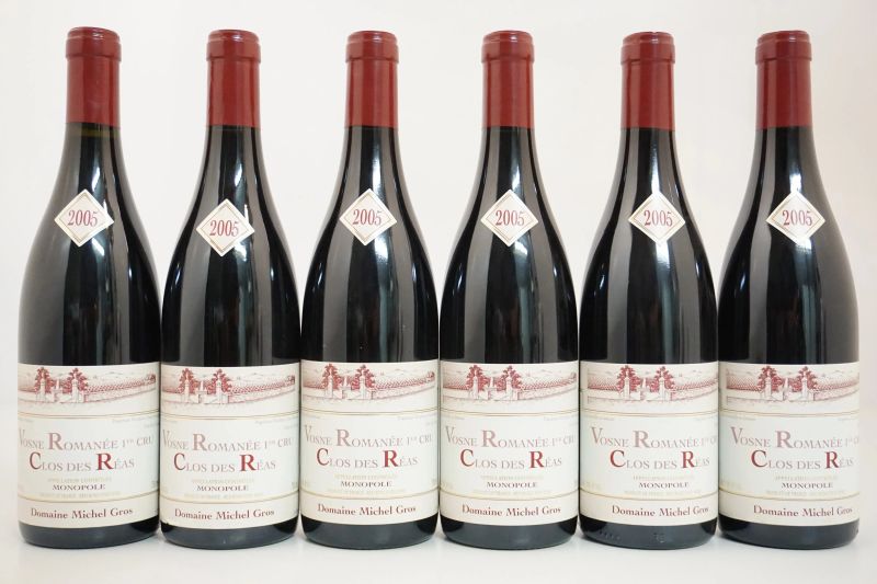      Vosne-Roman&eacute;e Clos des R&eacute;as Domaine Michel Gros 2005   - Auction Wine&Spirits - Pandolfini Casa d'Aste