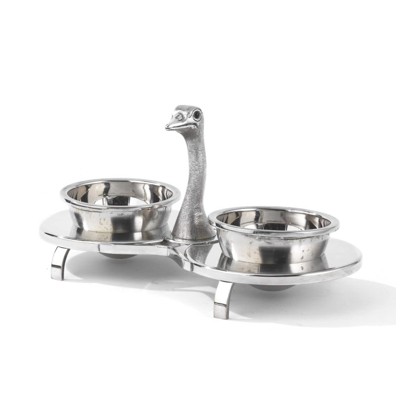 A SILVER PLATED METAL APPETIZER, 20TH CENTURY  - Auction TIME AUCTION| SILVER - Pandolfini Casa d'Aste