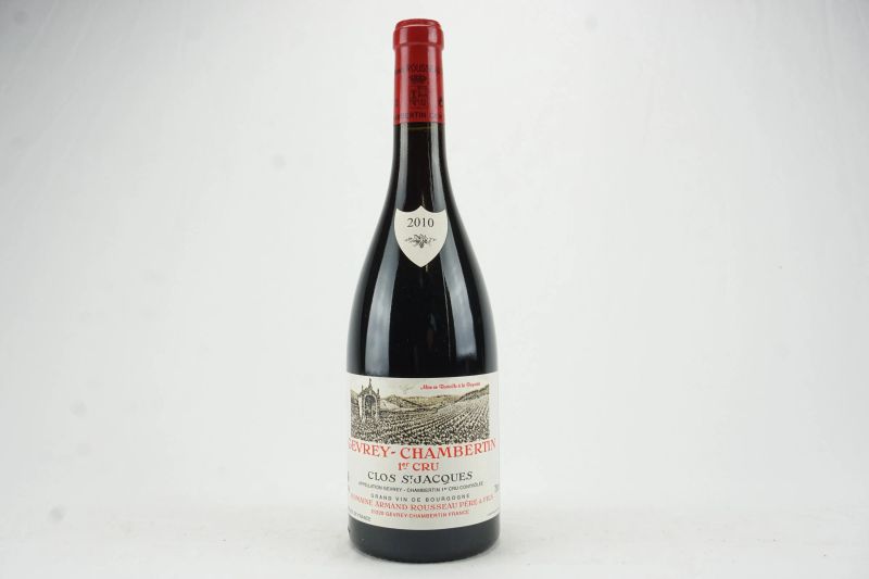      Gevrey-Chambertin Clos Saint Jacques Domaine Armand Rousseau 2010   - Auction The Art of Collecting - Italian and French wines from selected cellars - Pandolfini Casa d'Aste