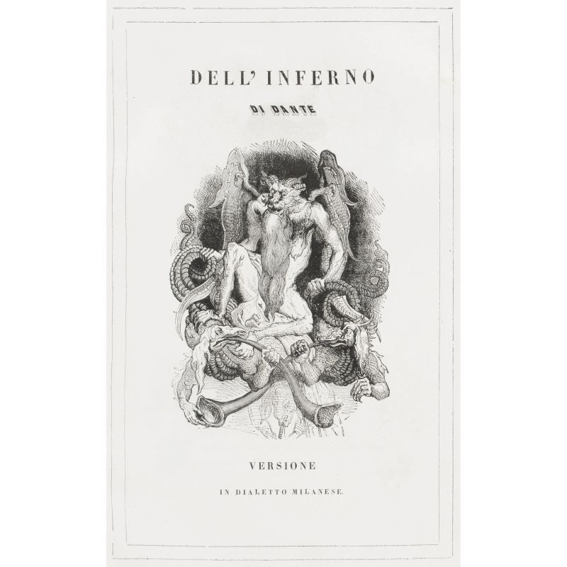 Porta, Carlo e Tommaso Grossi. Poesie scelte in dialetto milanese. Milano, Guglielmini e Redaelli, 1842.  - Asta LIBRI, MANOSCRITTI, AUTOGRAFI E STAMPE - Pandolfini Casa d'Aste