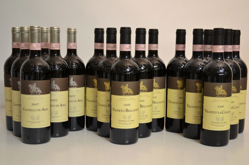 Selezione Castello di Ama  - Asta Una Prestigiosa Selezione di Vini e Distillati da Collezioni Private - Pandolfini Casa d'Aste