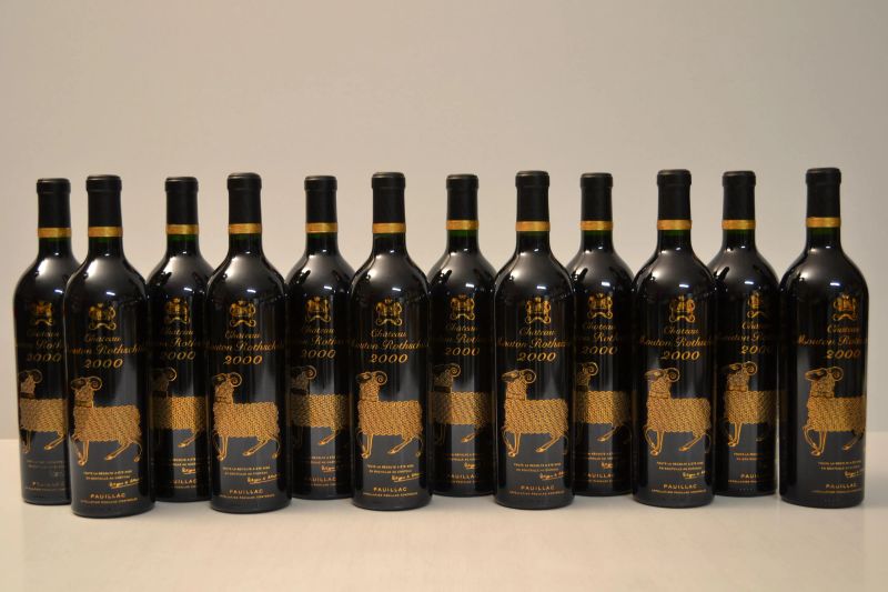 Chateau Mouton Rothschild 2000  - Auction the excellence of italian and international wines from selected cellars - Pandolfini Casa d'Aste