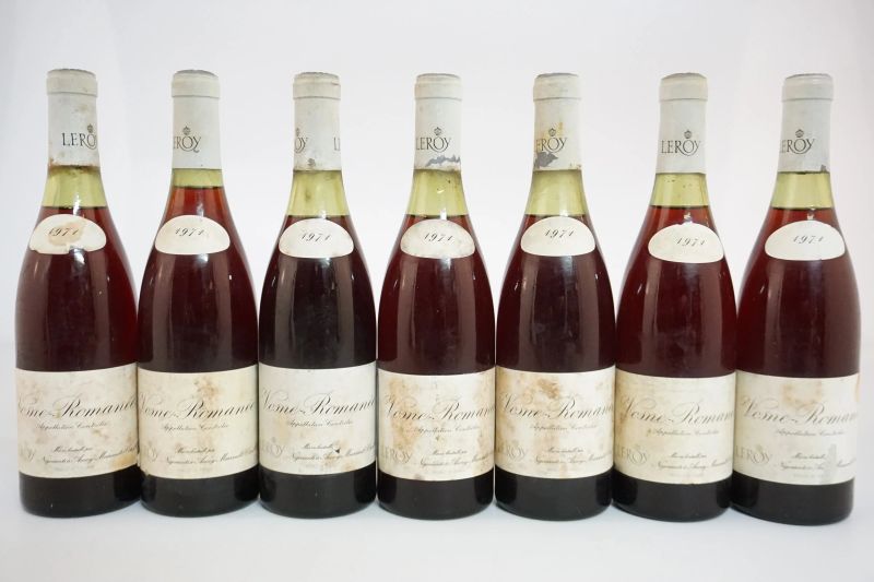 Vosne Roman&eacute;e Domaine Leroy Negociant 1971  - Auction Auction Time | Smart Wine - Pandolfini Casa d'Aste