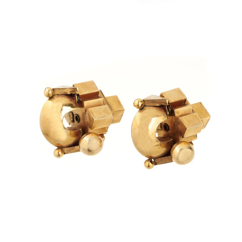 



&quot;PAMPADAM&quot; EAR ORNAMENTS  - Auction JEWELS - Pandolfini Casa d'Aste