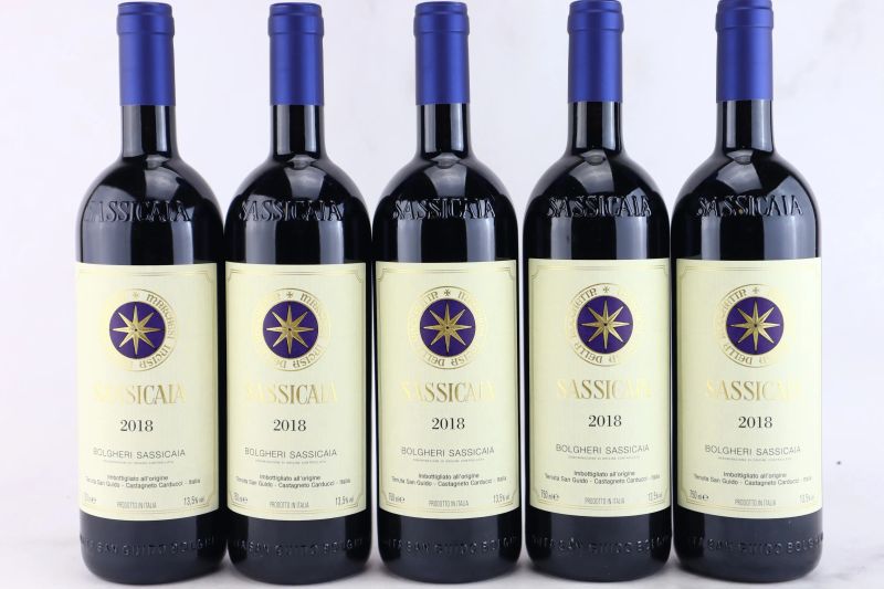 



Sassicaia Tenuta San Guido 2018  - Asta MATERIA - Vini Pregiati e da Collezione - Pandolfini Casa d'Aste