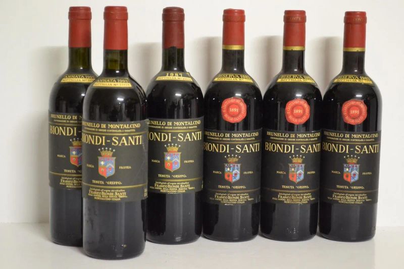 Brunello di Montalcino Biondi Santi  - Auction Finest and Rarest Wines - Pandolfini Casa d'Aste