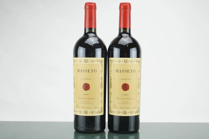 Masseto 1999  - Asta L'Essenziale - Vini Italiani e Francesi da Cantine Selezionate - Pandolfini Casa d'Aste