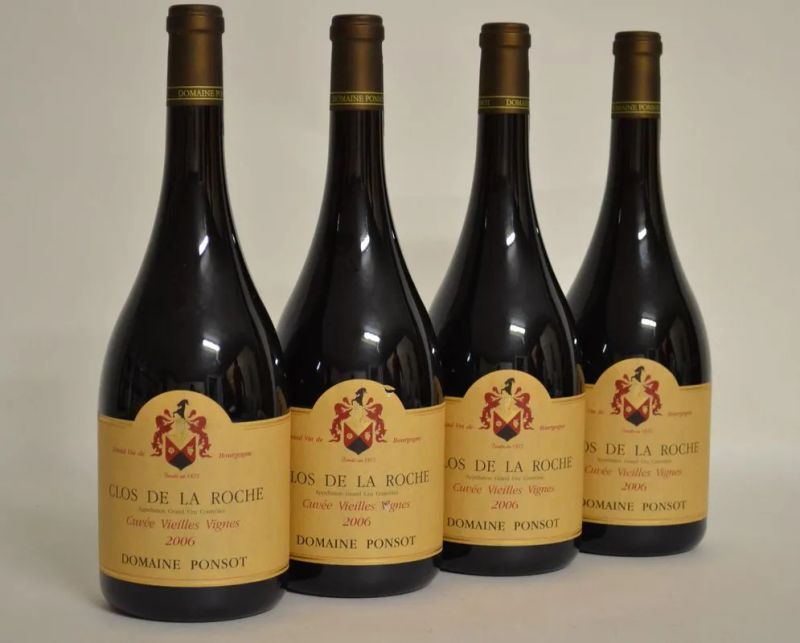 Clos De La Roche Cuvee Vieilles Vignes Domaine Ponsot 2006  - Auction The passion of a life. A selection of fine wines from the Cellar of the Marcucci. - Pandolfini Casa d'Aste