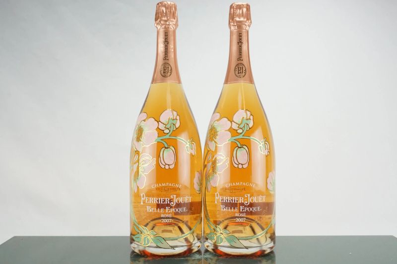 Perrier-Jou&euml;t Belle Epoque Ros&eacute; 2007  - Auction L'Essenziale - Fine and Rare Wine - Pandolfini Casa d'Aste