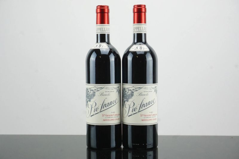 Barolo Pi&eacute; Franco Otin Fiorin Cappellano 2016  - Auction AS TIME GOES BY | Fine and Rare Wine - Pandolfini Casa d'Aste