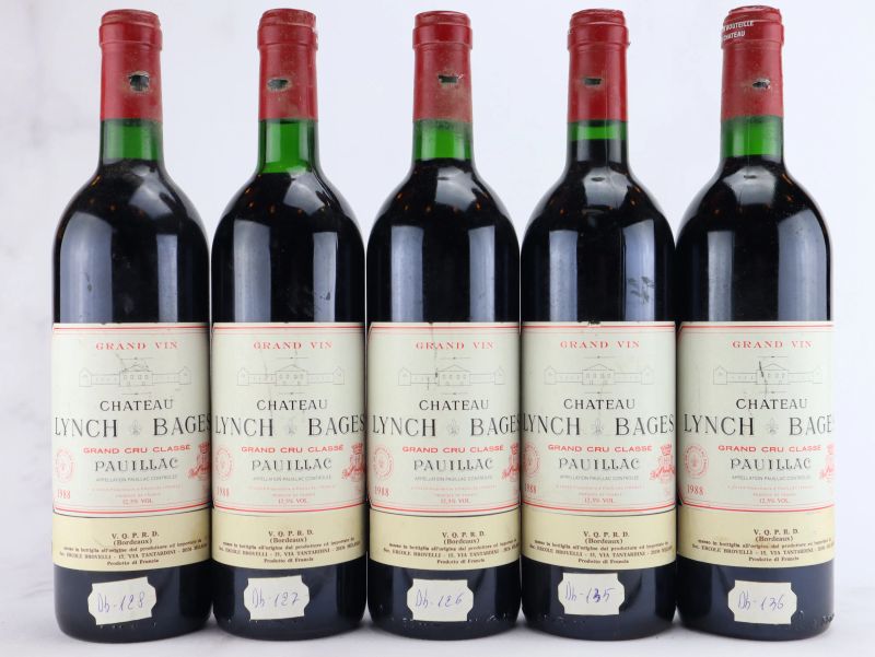 



Ch&acirc;teau Lynch Bages 1988  - Asta ALCHIMIA - Vini Pregiati e da Collezione - Pandolfini Casa d'Aste