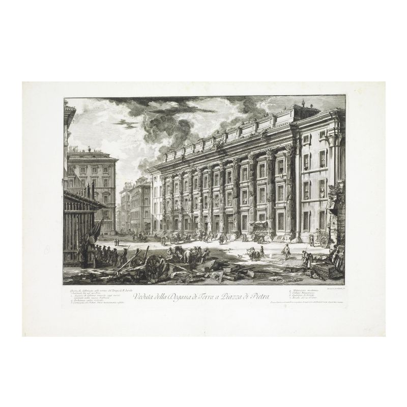 Giovan Battista Piranesi  - Auction TIMED AUCTION | WORKSONPAPER: DRAWINGS, PAINTINGS AND PRINTS - Pandolfini Casa d'Aste